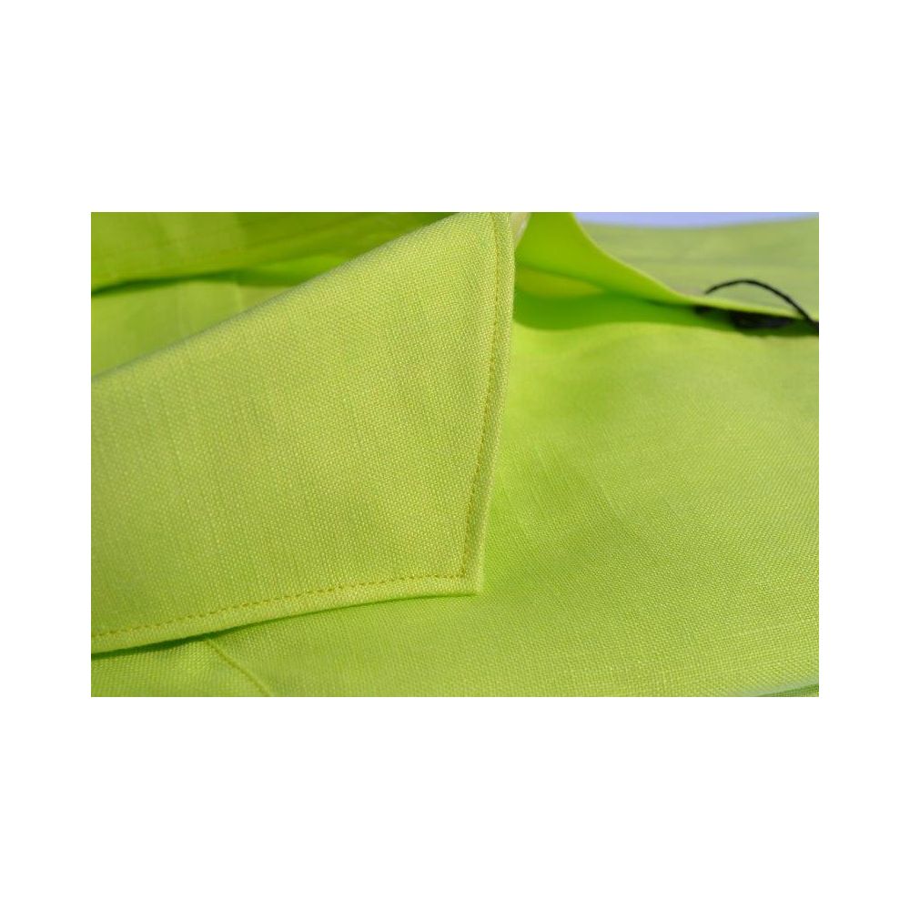 Camicia uomo in 100%  lino lime - Ghilardi - Vendita e produzione di camicie da uomo dal 1940