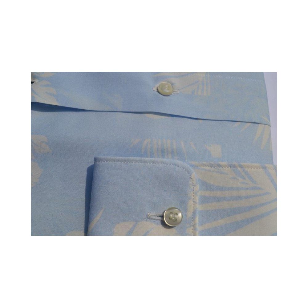 GM022122 - Camicia uomo stampata in 100% cotone - Ghilardi - Vendita e produzione di camicie da uomo dal 1940