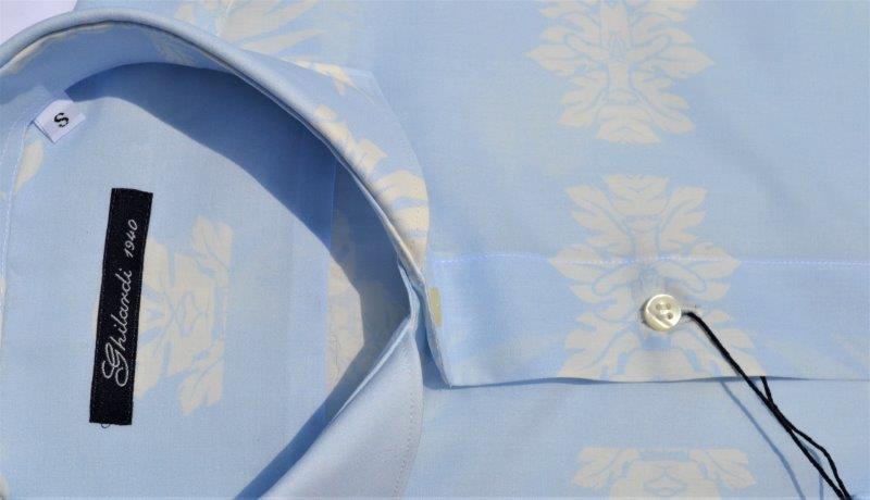 Camicia uomo stampata in 100% cotone - Ghilardi - Vendita e produzione di camicie da uomo dal 1940