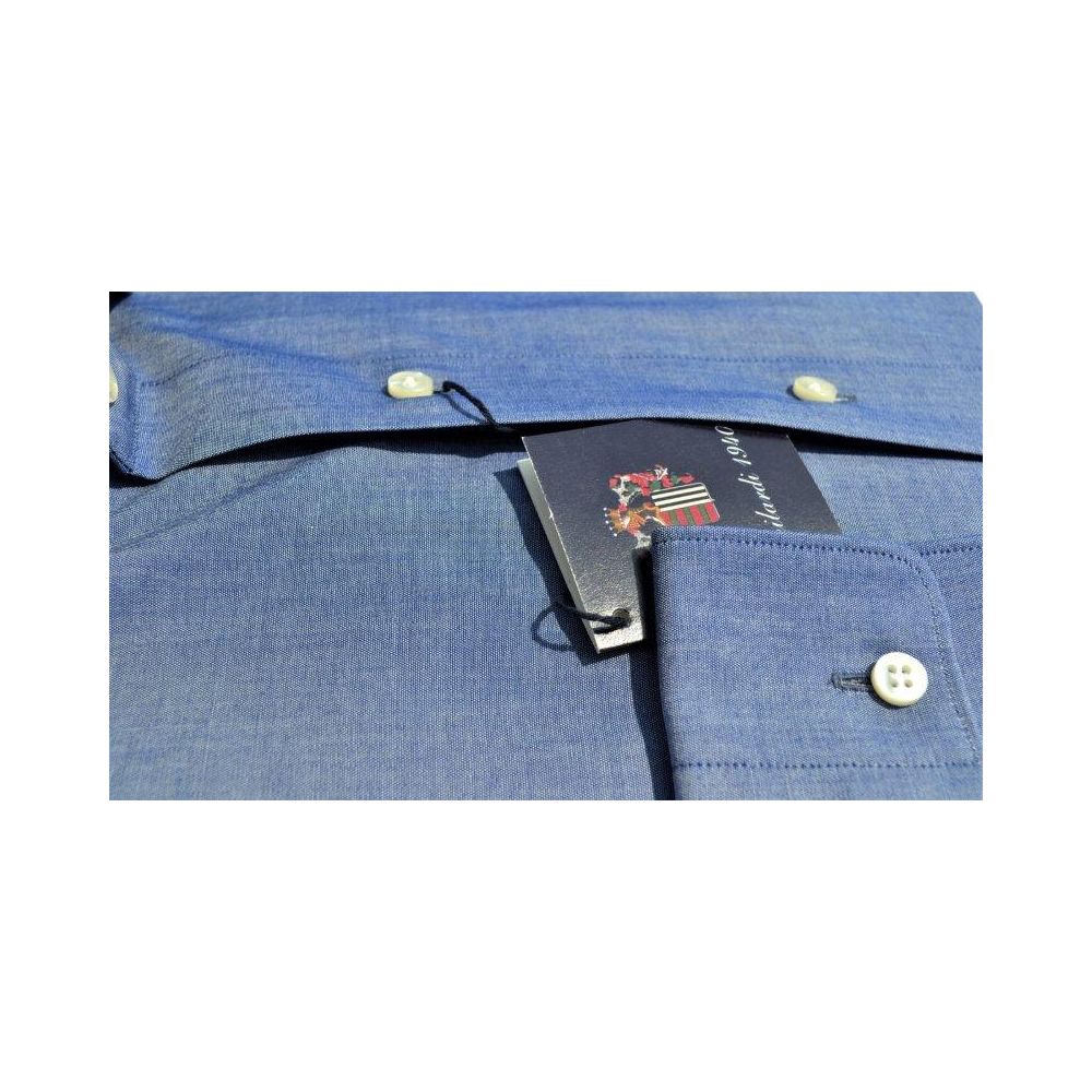 Camicia uomo in 100% cotone chambray - Ghilardi - Vendita e produzione di camicie da uomo dal 1940