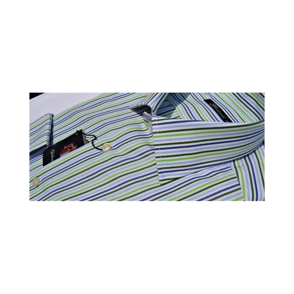 Camicia uomo in 100% cotone di alta qualità a righe - Ghilardi - Vendita e produzione di camicie da uomo dal 1940