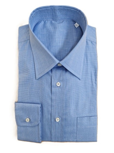 Camicia Uomo 100% cotone in Fil a Fil Pervinca - Ghilardi - Vendita e produzione di camicie da uomo dal 1940