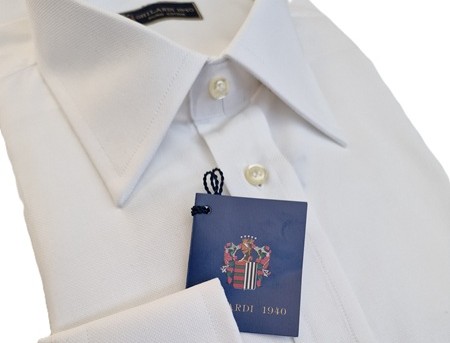 Camicia Uomo 100% cotone in Royal Oxford Bianco - Ghilardi - Vendita e produzione di camicie da uomo dal 1940